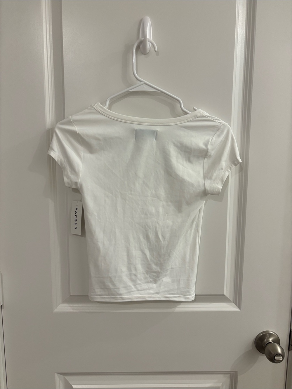 NWT PacSun Your Favorite Lucy Deep V Short Sleeve Top - Picture 4 of 4